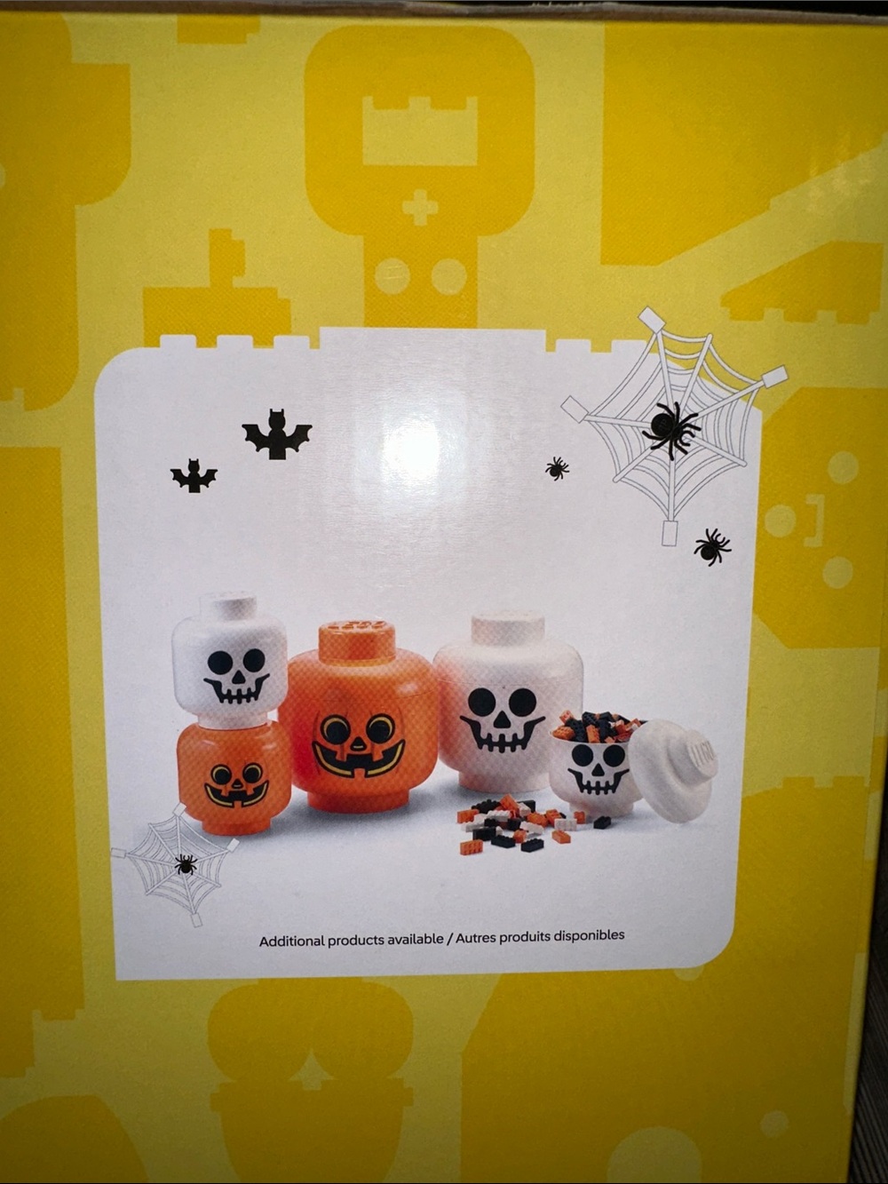 NEW LEGO Storage Head – Small, Skeleton Halloween Edition - Picture 3 of 3